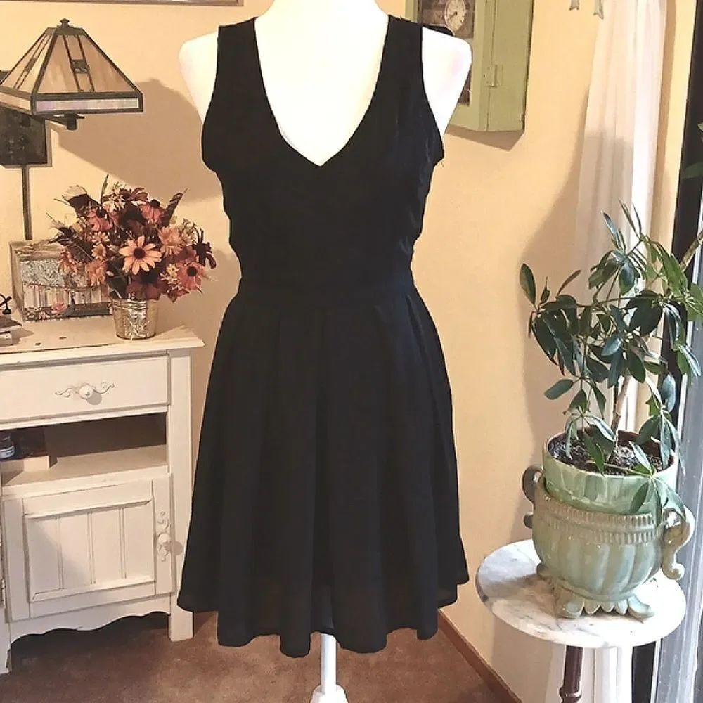 NWT. Very J Black Evening Dress. Whimsigoth,  Dressy, Cocktail